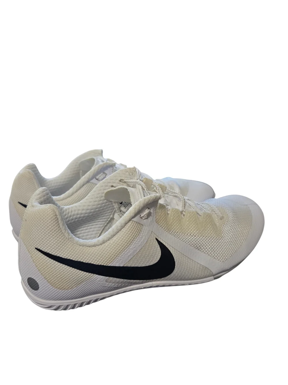 Nike Rival Milti Track & Field Men’s White Athletic Mesh Spike Sneakers Size 7